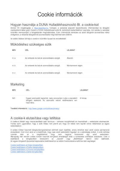 11 Sütitájékoztató papirtaxi.hu - dunarecycling.hu